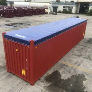 40′ High Cube Open Top Container